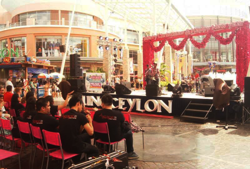 C-FOUR-J performing in Mall near Phuket Thailand