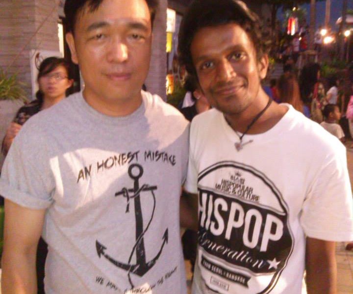 Pastor Manop, Organizer of Pattaya International Gospel Music Festival 2015 with CfourJ Jeshurun